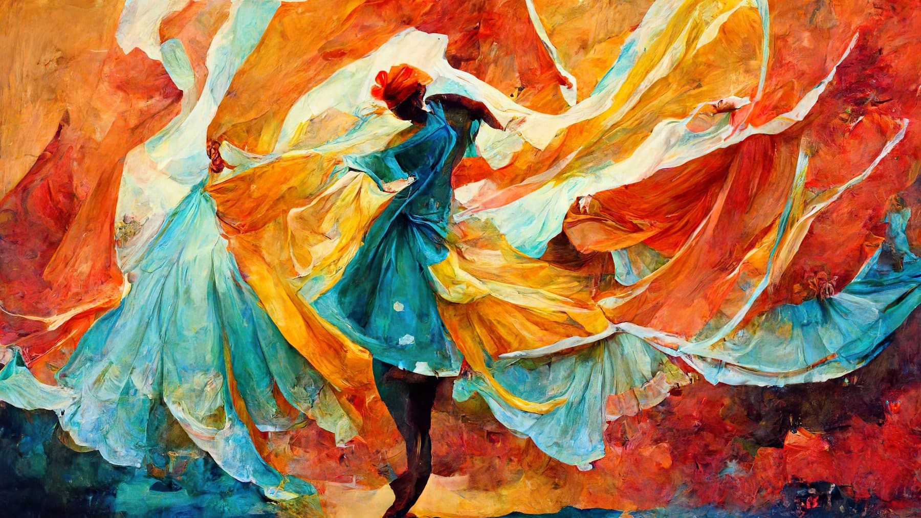 traditional, beautiful spain dance contest poster, woman single dance